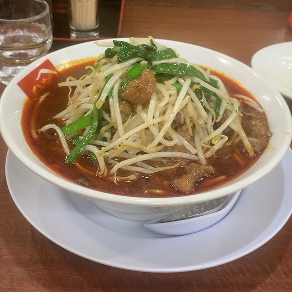 「タイワンラーメン＋レバニラ」@ラーメンばんだいの写真