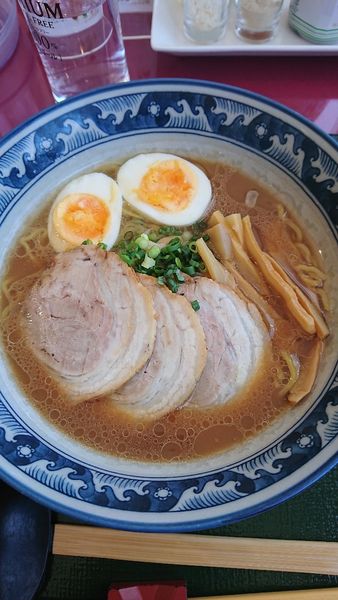 「豚骨醤油チャーシュー麺」@東我孫子カントリークラブの写真