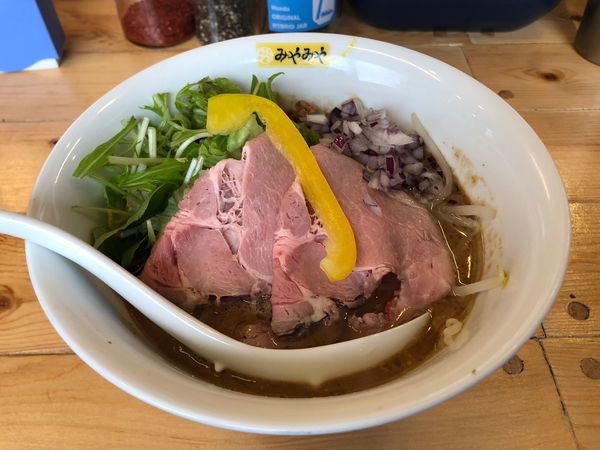 「味噌ヌードル」@味噌ぶり noodle みやみやの写真