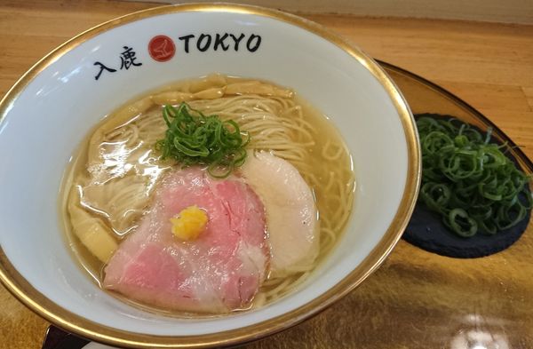「柚子塩らぁ麺＋ねぎ」@入鹿（IRUCA）-Tokyo-の写真