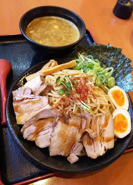 「特製カレーつけ麺（大盛り）＋チャーシュー×２」@麺屋 力の写真