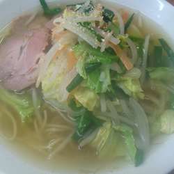 白醤油タンメン¥1050