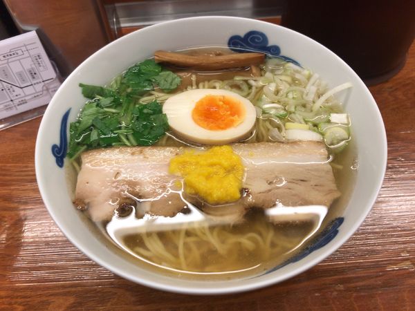 「和風柚子柳麺」@麺屋ひょっとこの写真