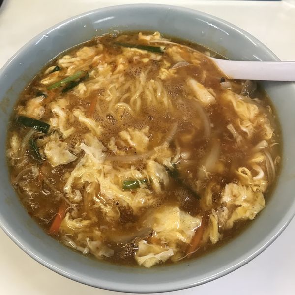 「酢辛子玉子麺（￥750）」@中華料理 味楽の写真