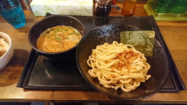 「つけ麺 醤油」@飯能つけ麺 一恵 東飯能出張所の写真