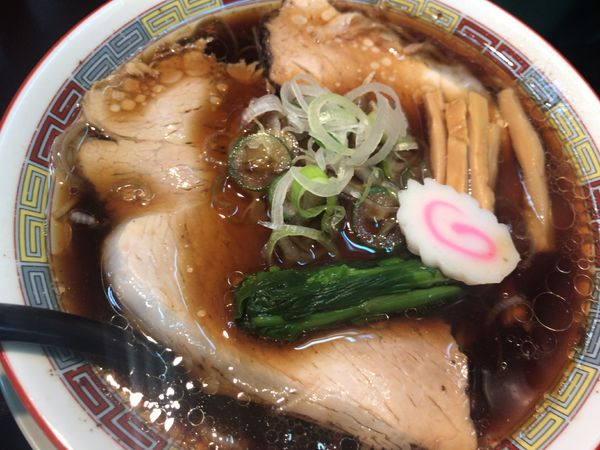 「伝750円(ストレート麺）」@ますや本店 駅前店の写真