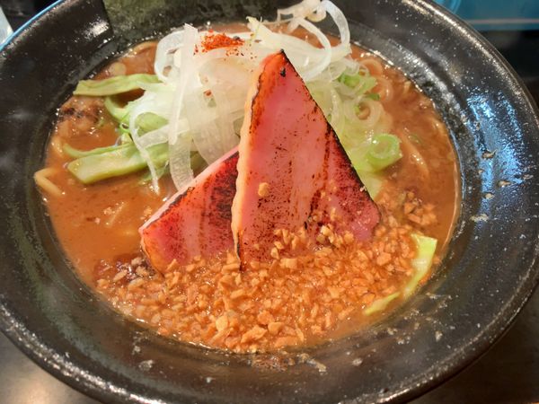 「焦がし特濃ラーメン」@麺家 うえだの写真