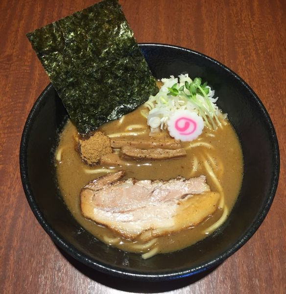 「限定　濃厚豚骨魚介ラーメン」@中華そば 蓮の華の写真