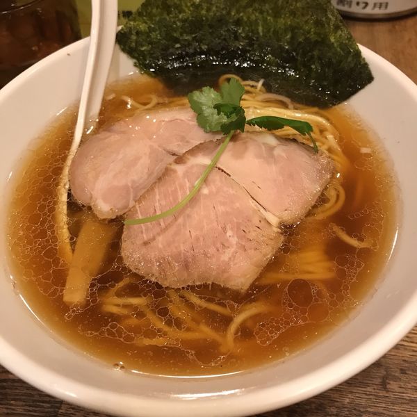 「平子煮干しそば」@新橋 纏の写真