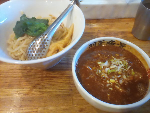 「辛つけ麺」@麺屋 庄太 六浦本店の写真