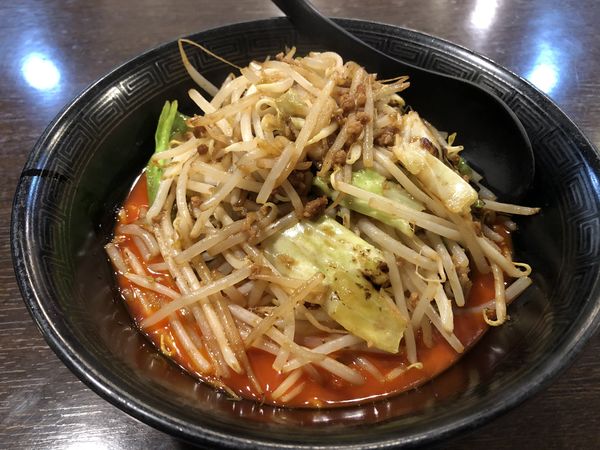 「汁なし担々麺ジロー（３辛）　¥８００」@四川翔の写真