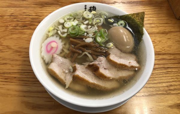 「中華そば +味付玉子」@中華そば 馥の写真