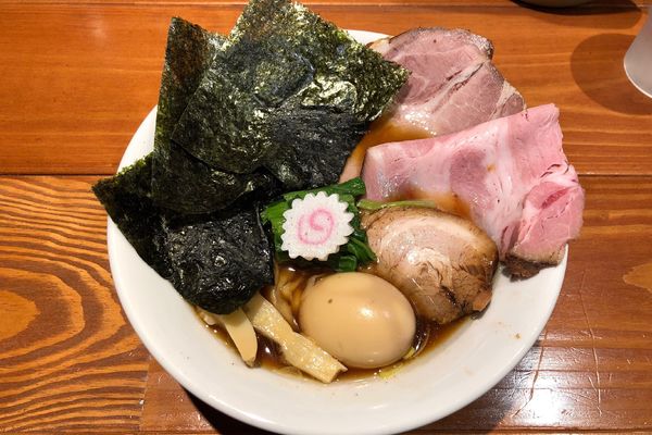 「特製中華そば1,030円」@麺屋 真心の写真