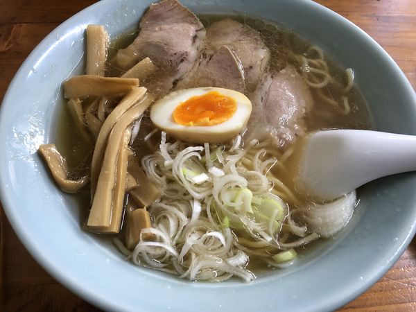 「正油ラーメン(半チャーハン＋ラーメンセット1000円)」@時田屋の写真