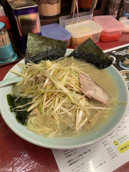 「ネギラーメン 800円」@ラーメンショップ幸手 金田亭の写真