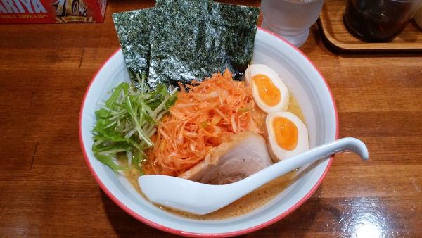 「ネギたまラーメン¥1050-」@ぼのぼのの写真