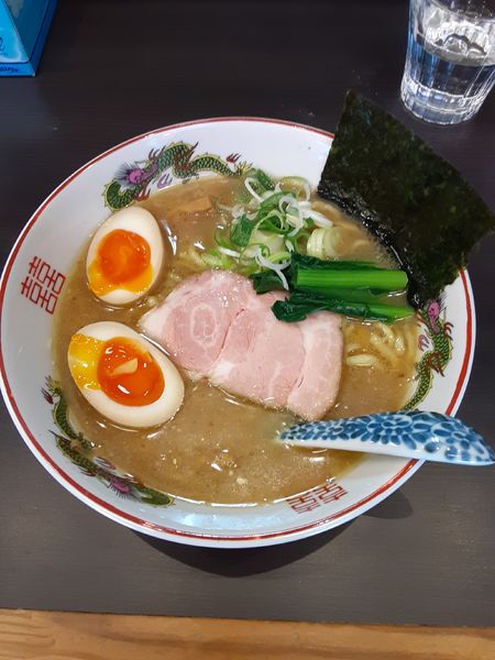 「味玉醤油850円」@中華麺きなりの写真