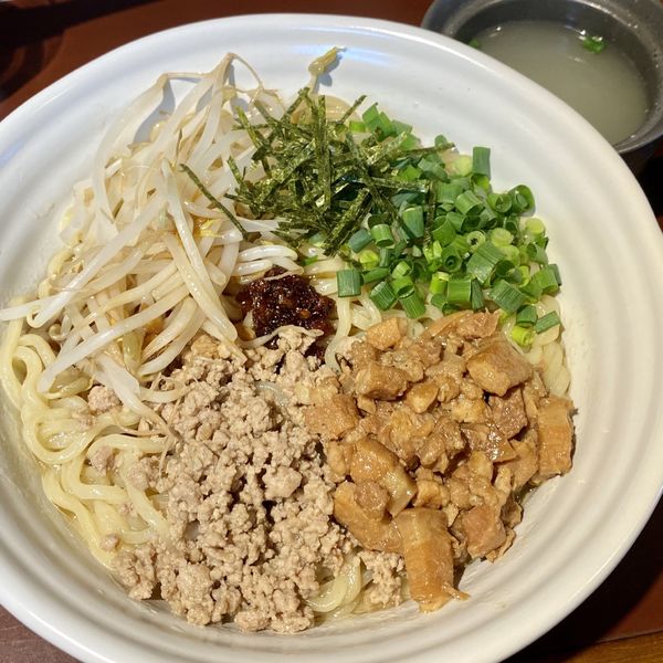 「台湾油そば肉のせ（大盛）」@麺屋 弐ノ丸の写真