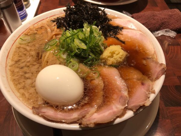 「特製背脂生姜醤油／¥1,280」@生姜醤油専門 我武者羅 代々木店の写真