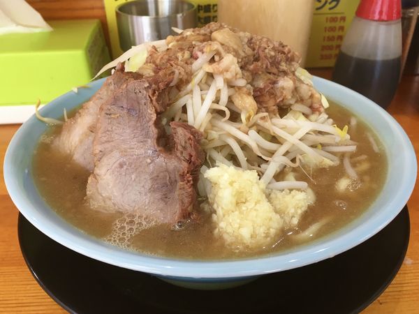 「ラーメン ニンニクアブラ」@ラーメン 盛太郎 神保町店の写真