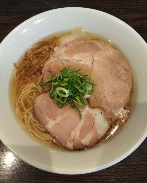 「塩ラーメン（￥680）」@かしわぎの写真