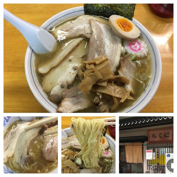 「肉そば 大盛り 1000円」@ちくにの写真