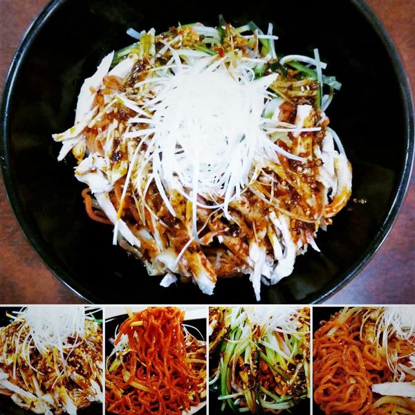 「酸辛鶏絲涼麺(期間限定)  850円」@晴々飯店の写真