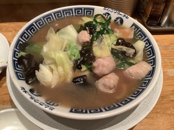 「もつちゃんぽん」@御天 井草本店の写真