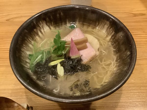 「無化調貝節らぁ麺」@和食と日本酒 大塚・みや穂の写真