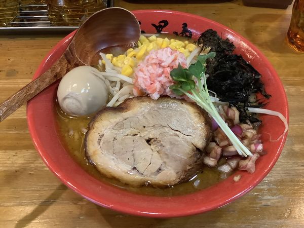 「特製濃厚蟹みそらーめん」@濃厚蟹みそラーメン 石黒商店の写真