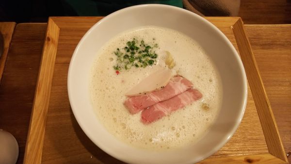 「はんぞう鶏白湯」@麺家 半蔵の写真