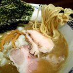 「中華そば（中濃）＋和え玉」@中華そば まゑだの写真