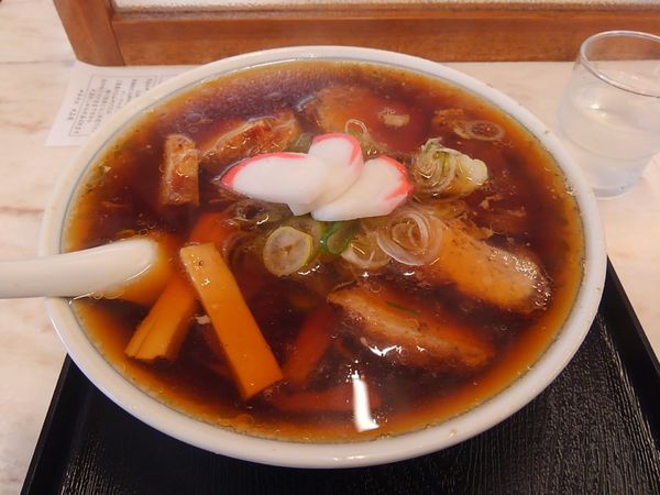 「チャーシューめん・大盛り」@中華そば 大石家 長野店の写真