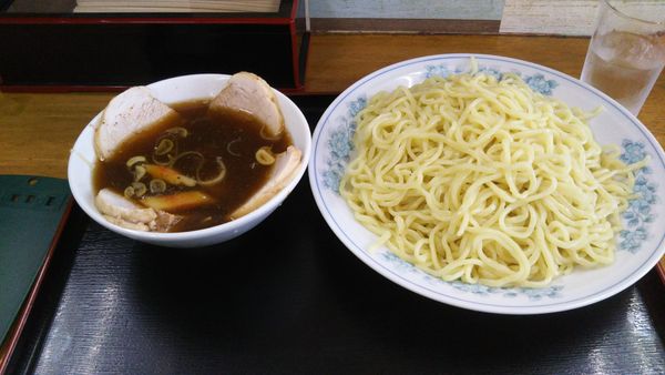 「つけ麺特大チャーシュー入り」@丸長 つくば店の写真