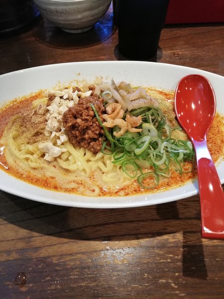 「汁なし担々麺」@麺や 天鳳 中野坂上店の写真