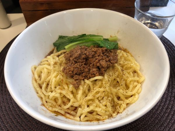 「汁なし坦々麺」@麺や金時の写真