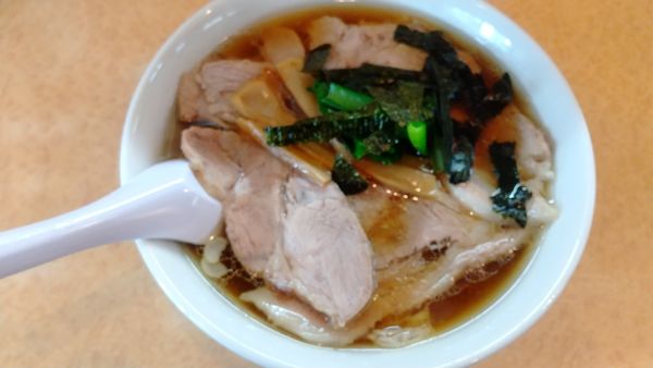 「焼豚らーめん1100円」@らーめん佐高の写真