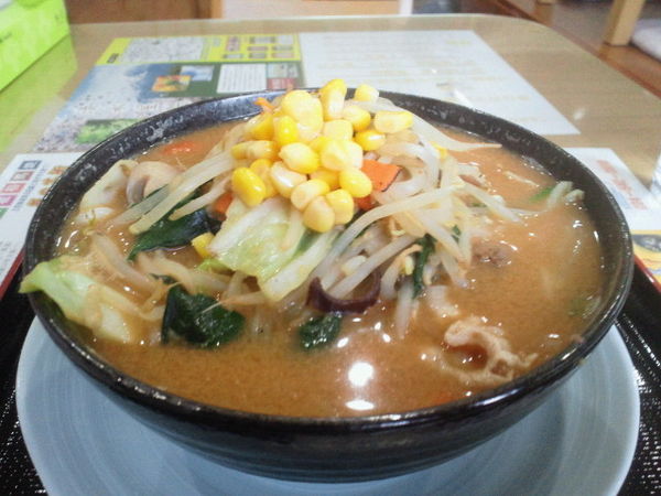 「みそ野菜タンメン 800円」@のだ食堂の写真