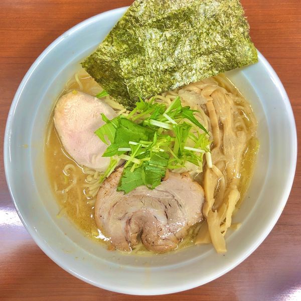 「‪濃厚鶏白湯(醤油)780円+大盛10円‬﻿」@らーめん大鳳の写真