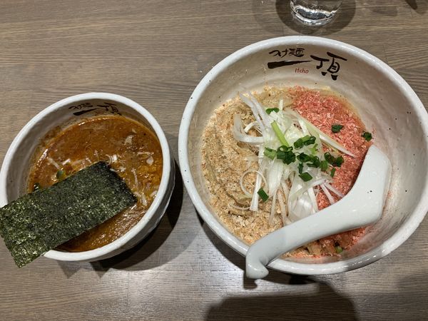 「エビつけ麺 大盛」@つけ麺 一頂の写真