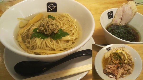 「鶏つけそば+和え玉」@中華そば 髙野の写真