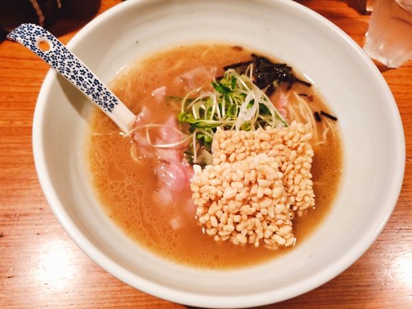 「鶏とんこつラーメン」@田ぶちの写真