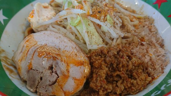 「担々まぜそば」@ジャンクガレッジ 川越小堤店の写真