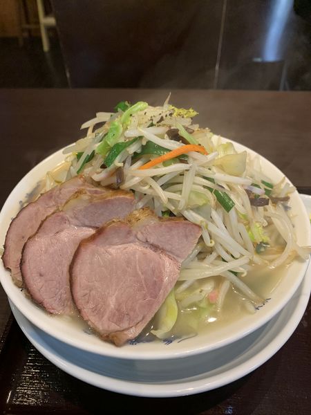 「タンメン　肉増し　野菜増し」@中華そば 飯村製作所の写真