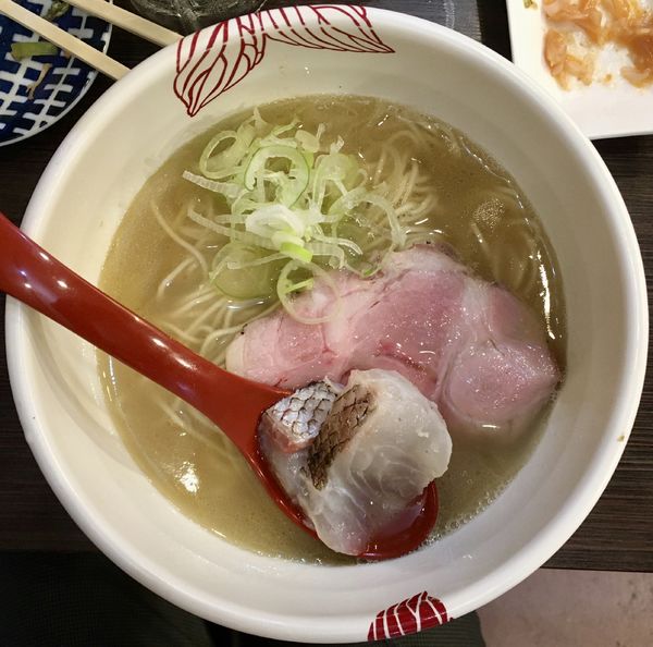 「真鯛の潮そば  ＋ 居酒屋コースメニュー」@麺処 あす花の写真