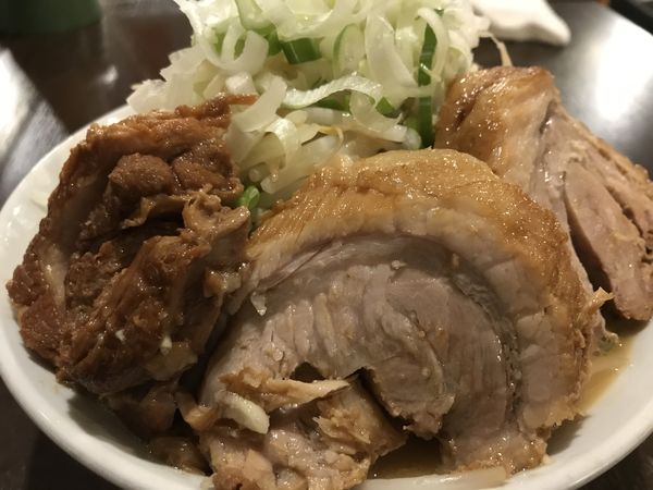 「ミニらーめん 豚券 1,070円」@ちばから 渋谷道玄坂店の写真