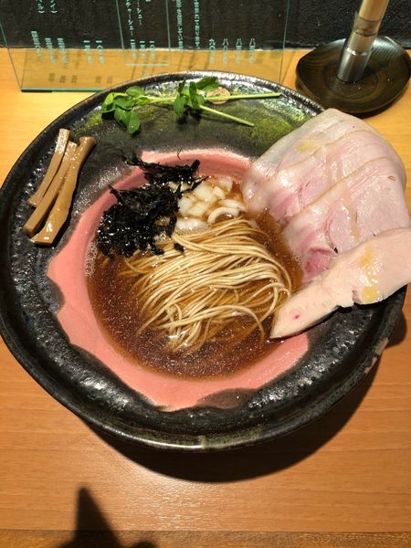 「エレガントな煮干拉麺」@拉麺 成の写真