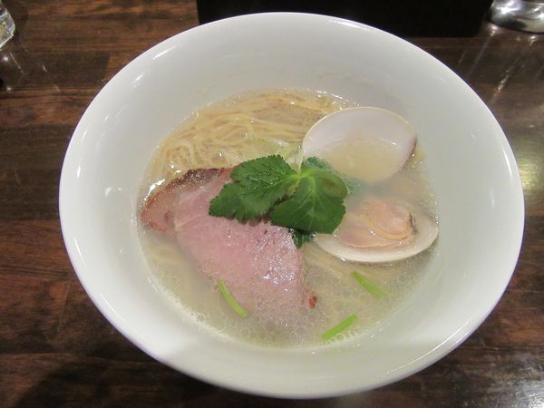 「純はまぐりそば・塩（１１００円）」@活龍海専門店 海KATSURYUの写真