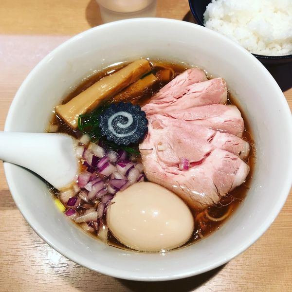 「特製のどぐろそば」@らぁ麺 はやし田 新宿本店の写真