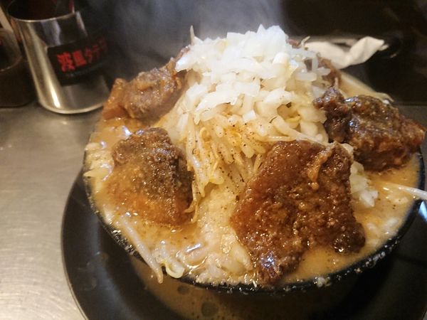「味噌タンメン 揚げちゃー増し 大」@波風タテヲの写真